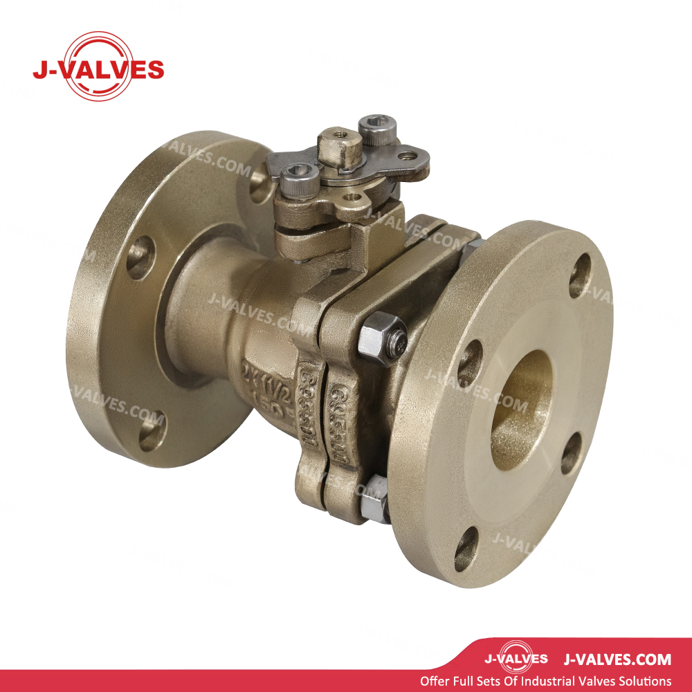 2x1 1/2" 150LB C95500 Floating Ball Valve