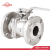 J-Valves China Stainless Steel CF8/CF8m 2PC Full Port End ANSI with Mounting Pad Ball Valve Flange
