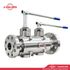 Quality Industrial Valve Product Made in China J-Valves 3*2′′ Flanged Stainless Steel F316 600LB DBB Double Block And Bleed Ball Valve