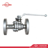 Quality Industrial Valve Product Made in China J-Valves Two Piece High Pressure CU5MCUC Flange End Nickel Alloy Ball Valve For Nuclear Power
