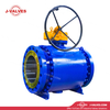 DN400 PN63 Low Alloy Steel Trunnion Mounted Ball Valve