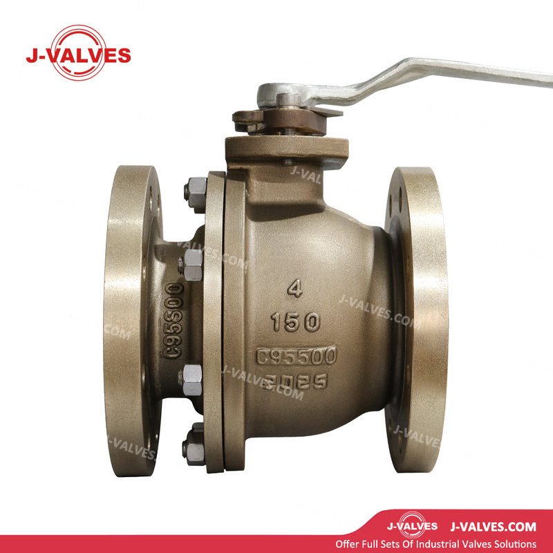 Quality Industrial Valve Product Made in China J-Valves Aluminum Nickel Bronze C95500 2PC 4′′ Flanged Floating Ball Valve