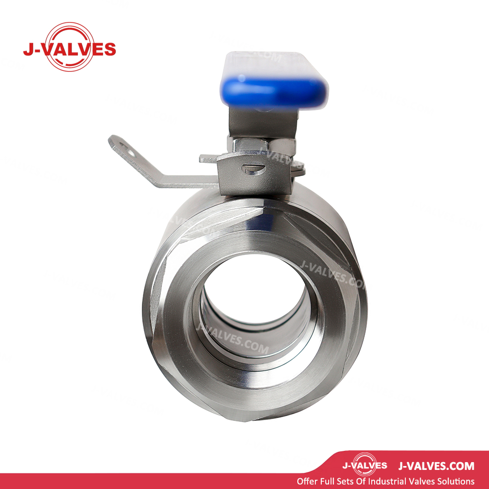 Quality Industrial Valve Product Made in China J-Valves 2'' 1000PSI Duplex Stainless Steel F51 Threaded End 2PC Ball Valve