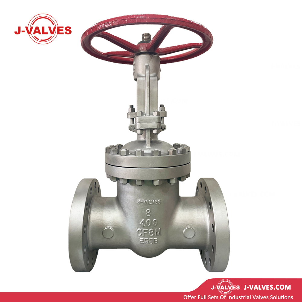J-Valves Made in China Stainless Steel CF8m 400lb 8 Inch RF Flanged Ends Gate Valve