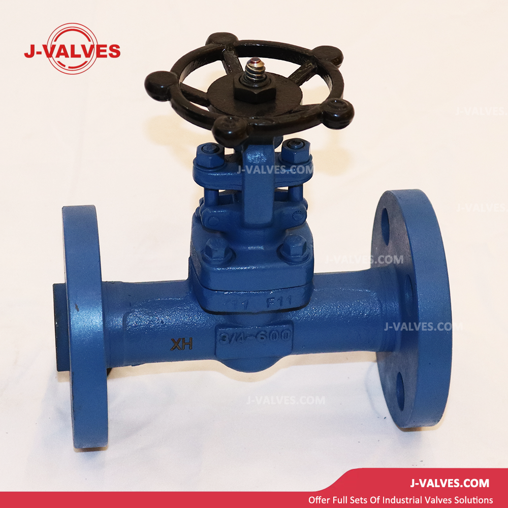 J-Valves Made in China 600lb Forgeded Steel A105 API Flange Gate Valve