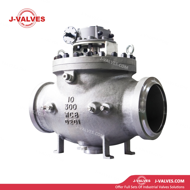 Trunnion Mounted Ball Valve with Top Entry on Carbon Steel