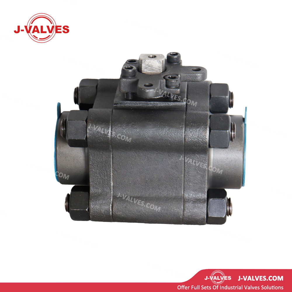 1" 800LB A105N Three Piece High Pressure Floating Ball Valve