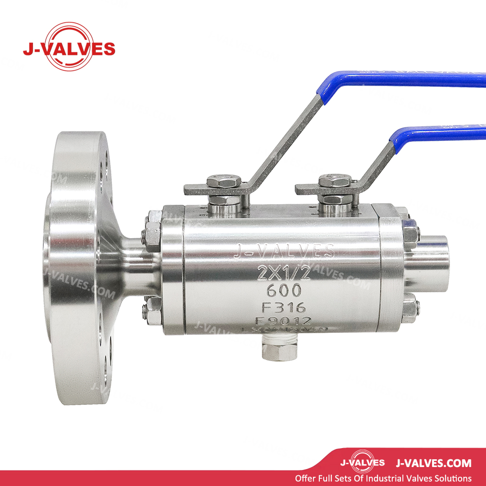 Quality Industrial Valve Product Made in China J-Valves 2*1/2′′ Flange&Thread Stainless Steel F316 600LB DBB Ball Valve