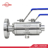 Quality Industrial Valve Product Made in China J-Valves 1/2′′ Flange&Thread Reduce Bore Duplex Stainless Steel F51 DBB Ball Valve
