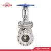 J-Valves China ASME/DIN/JIS 304/316 Flexible Wedge 300lb Flanged Rising Stem Stainless Steel Gate Valve with Handwheel Bevel Gear