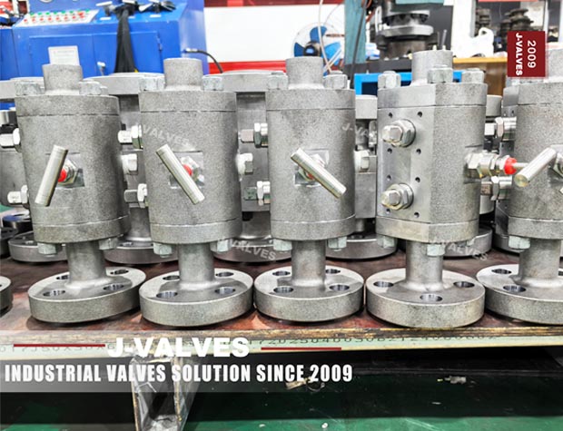 Forges Steel DBB BALL VALVES