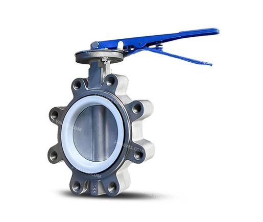 Fluorine Lined Butterfly  Valve