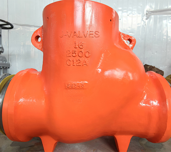 High temperature pressure sealed check valve