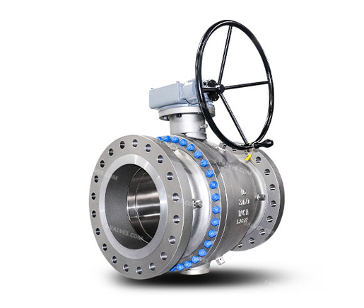 Metal Sealed Trunnion  Type Ball Valve