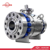 J-Valves Made in China ANSI Class 2500lb 8‘ ’ Stainless Steel F316/F304 Trunnion Mounted 3PC Flanged Ball Valve
