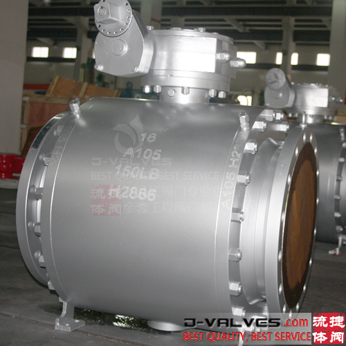 Forged Steel Mounting Trunnion Ball Valve