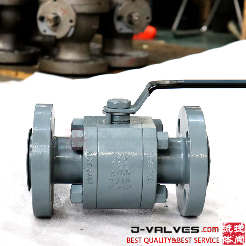 3PC 600LB Forged Floating Ball Valve 