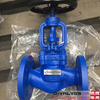 DIN Pn40 Pn16 F4 F5 Cast Steel Flanged Type RF Bellow Seal Globe Valve