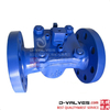 ANSI 150lb Flange Type PFA Lined Plug Valve for Oil Gas
