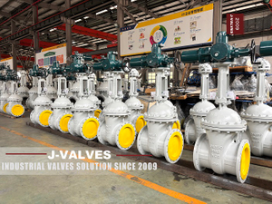 DN350 PN16 WCB 气动执行器闸阀 (1).jpg