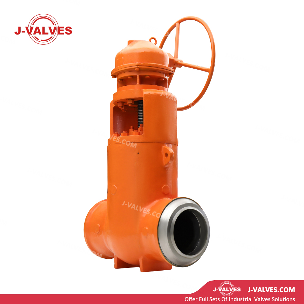 China-Made J-Valves C12A 2500LB Pressure-Sealing 16 inch Gearbox Operation Butt Weld Connection Gate Valve