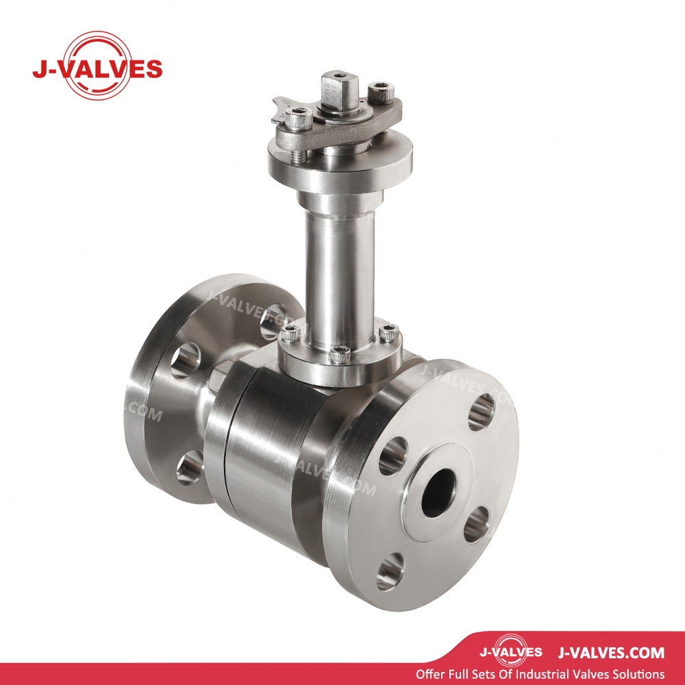 Quality Industrial Valve Product Made in China J-Valves 2PC Forged Carbon Steel A105 Flanged End Ball Valve with Extended Stem