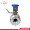 Quality Industrial Valve Product Made in China J-Valves 1/2'' 1000PSI Duplex Stainless Steel F51 Threaded End 3PC Ball Valve
