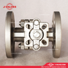 J-Valves China High Precision 2PC Floating Ball Valve Flange End 150lb Full Port with ISO 5211 Platform