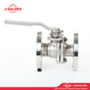 J-Valves Made in China JIS Stainless Steel CF8m 2PC Floating Flange Ball Valve