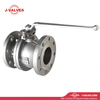 Quality Industrial Valve Product Made in China J-Valves Two Piece High Pressure DN100 CU5MCUC Flange End Nickel Alloy Ball Valve For Nuclear Power