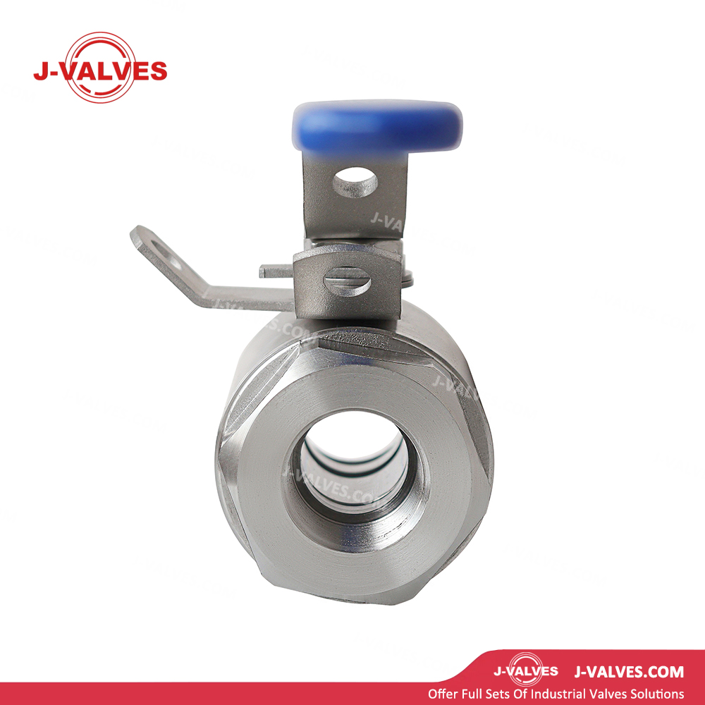 Quality Industrial Valve Product Made in China J-Valves 1'' 1000PSI Duplex Stainless Steel F51 Threaded End 3PC Ball Valve