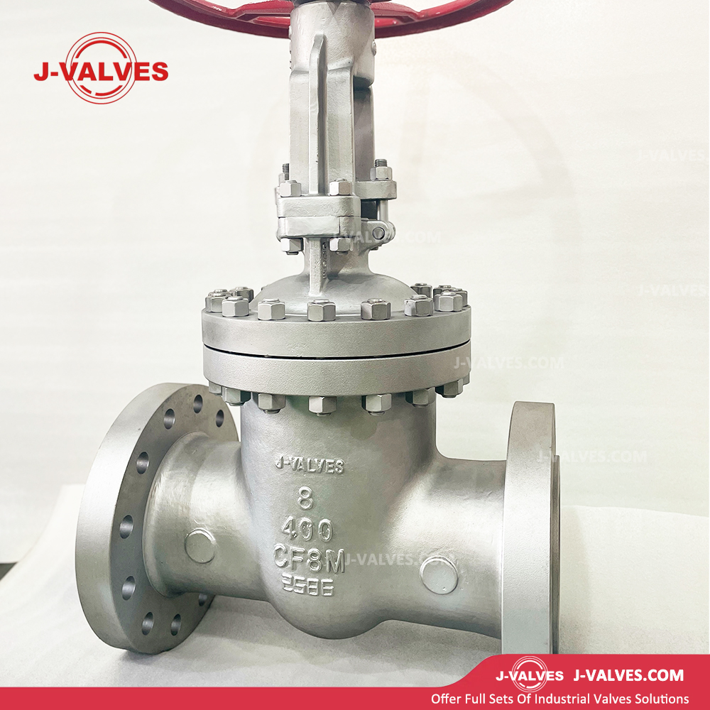 J-Valves Made in China Stainless Steel CF8m 400lb 8 Inch RF Flanged Ends Gate Valve