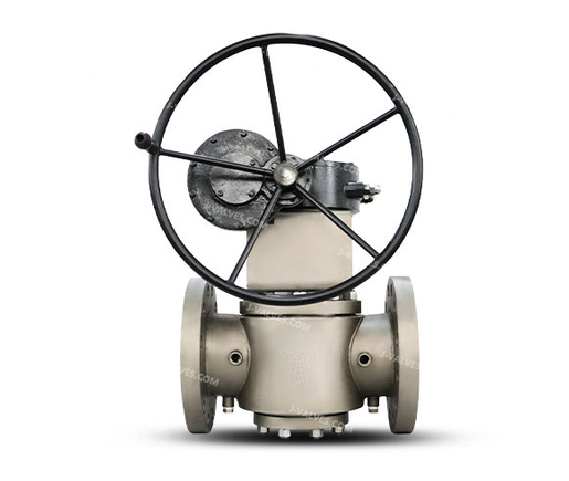 three-way plug valve