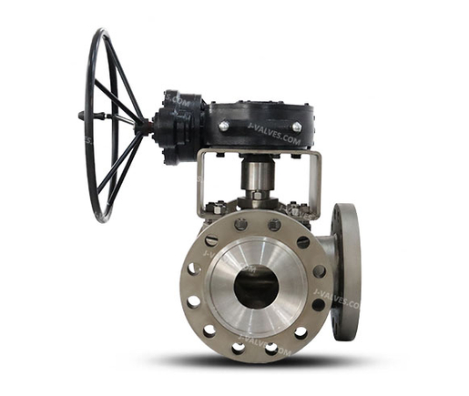 three-way plug valve
