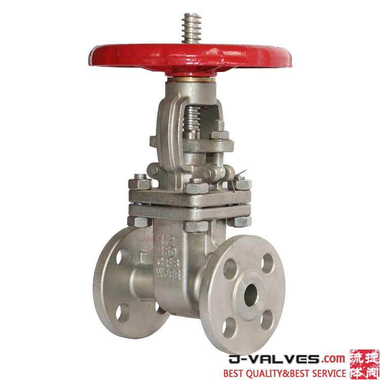 Stainless Steel CF3M 0.5inch Flanged Gate Valve 