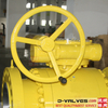 API 6D 3PC Flange Carbon Steel Trunnion Mounted Ball Valve