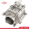 Quality Industrial Valve Product Made in China J-Valves Butt Weld End Stainless Steel 316 1000wog 3PC High Pressure Ball Valve