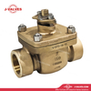 2" 150LB C95800 Top Entry Threaded Floating Ball Valve Full Port Low Resistance Design