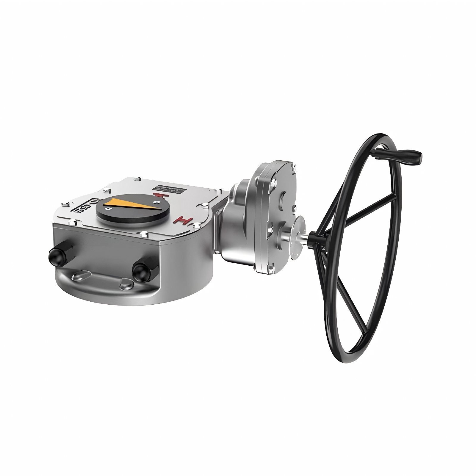 Manual worm gear drive