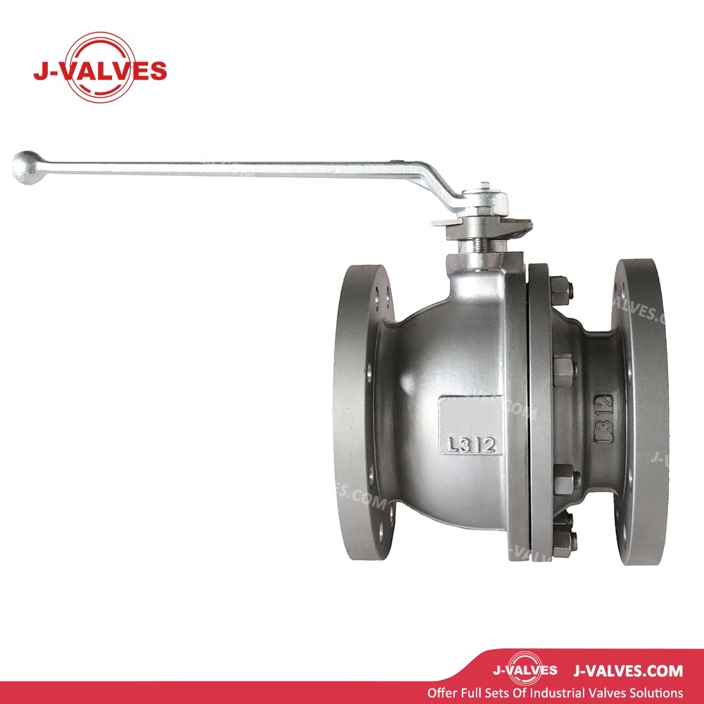Quality Industrial Valve Product Made in China J-Valves Two Piece High Pressure DN100 CU5MCUC Flange End Nickel Alloy Ball Valve For Nuclear Power
