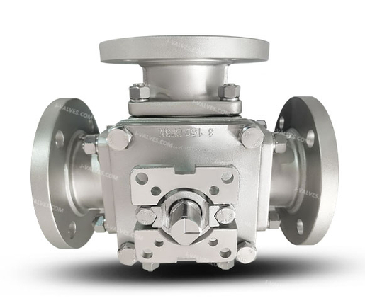 Floating Three-Way Ball Valves