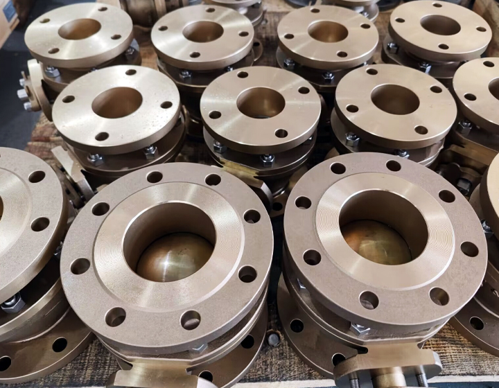 Bronze Flanged Floating Ball Valve
