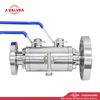 Quality Industrial Valve Product Made in China J-Valves 2*1′′ Flange End Stainless Steel F316 600LB DBB Double Block And Bleed Ball Valve