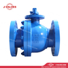 Quality Industrial Valve Product Made in China J-Valves Control Gas Carbon Steel WCB 6'' 300LB 2PC Flanged Floating Ball Valve