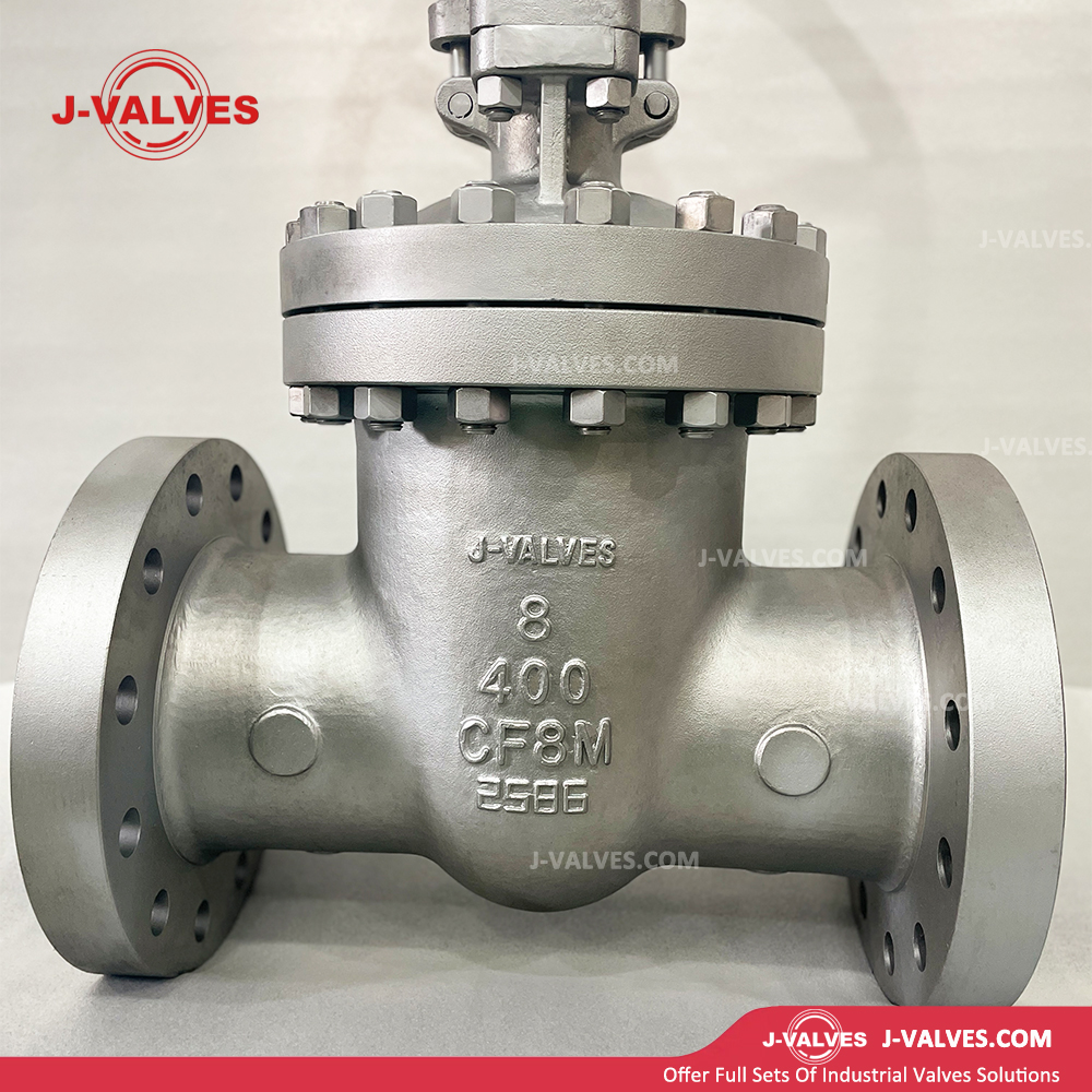 J-Valves Made in China Stainless Steel CF8m 400lb 8 Inch RF Flanged Ends Gate Valve