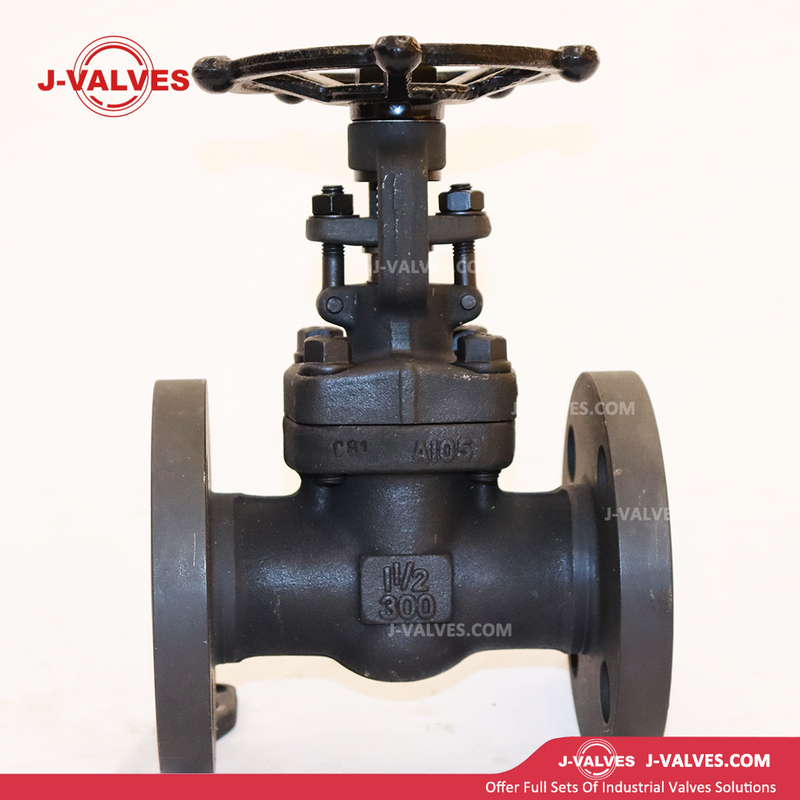 J-Valves China 300lb Forged Steel A105n/F304/F316 Welded Flange Rising Stem Globe Valve