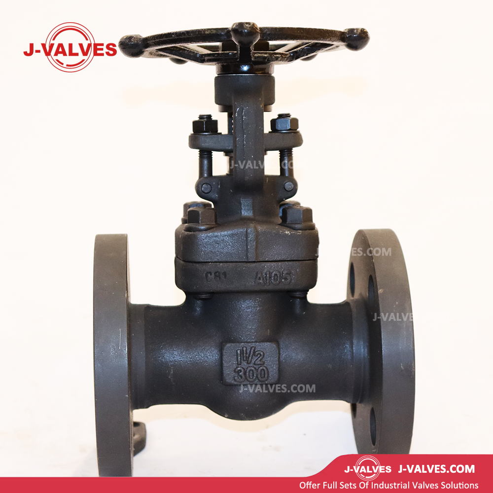 J-Valves China 300lb Forged Steel A105n/F304/F316 Welded Flange Rising Stem Globe Valve