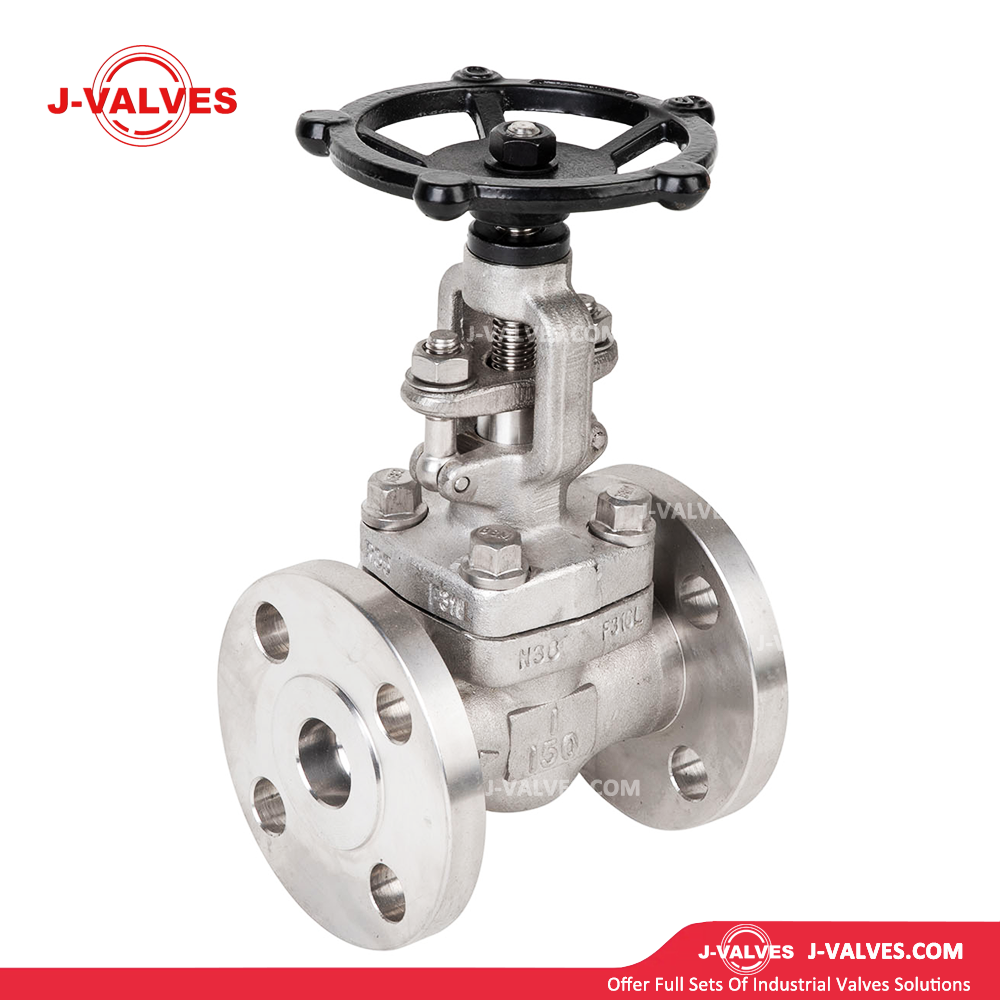 J-Valves China Forged Steel F304 Flange 1" DN25 150lb Gate Valve