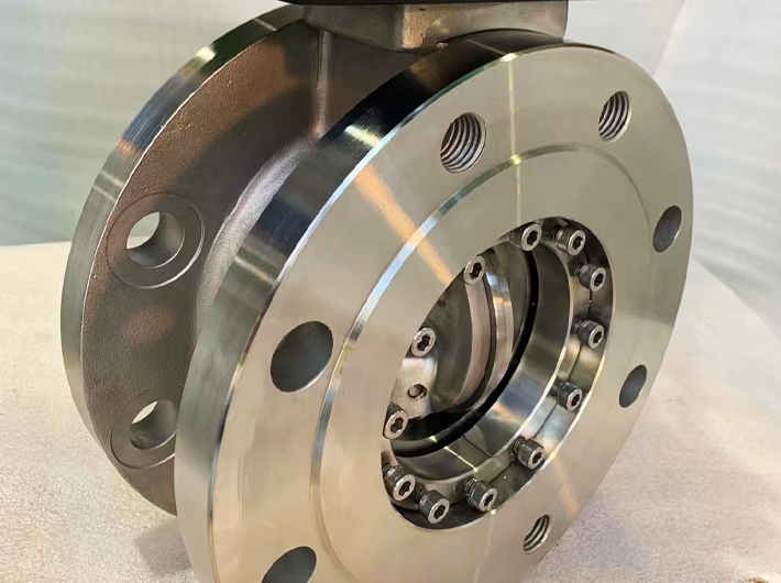 Tri-eccentric metal-seated butterfly valve