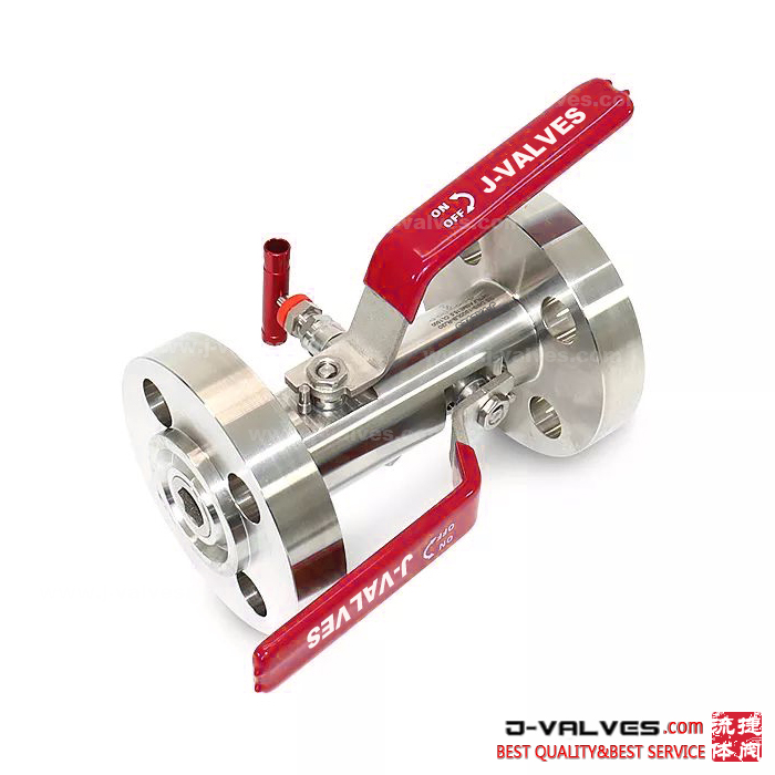 DBB Double Block Double Drain Double Ball RTJ High Pressure Flanged Ball Valve